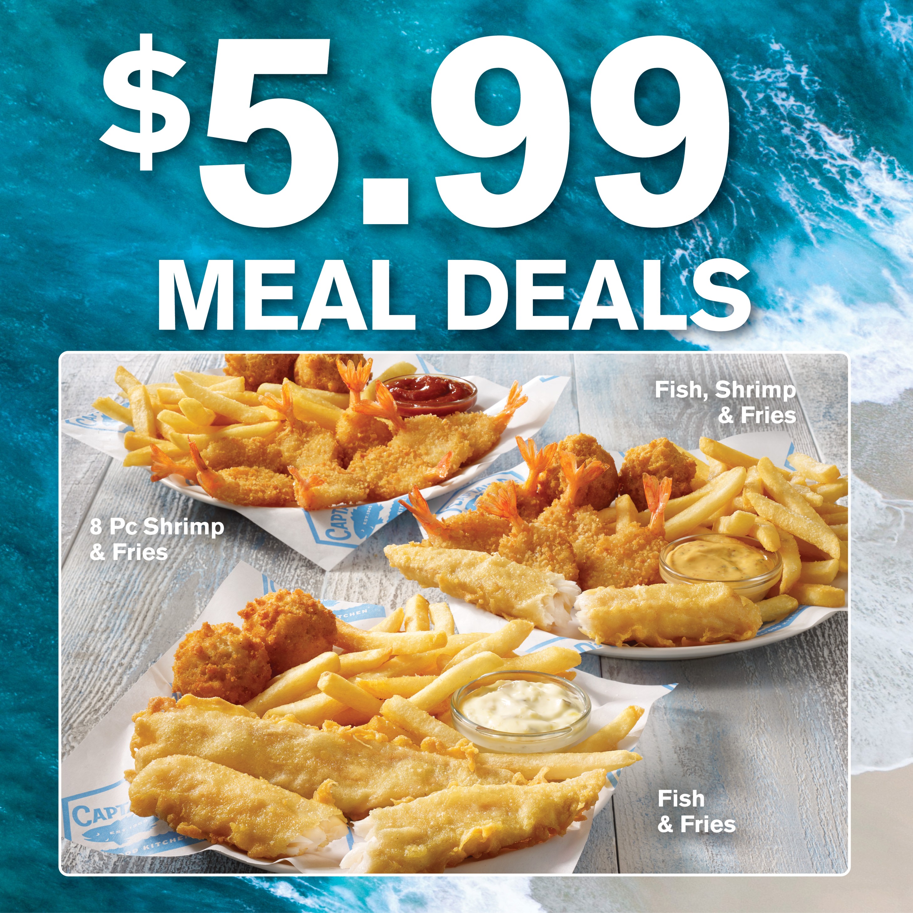 Captain D's at 466 South Mayo Trail, KY | Seafood, Fresh Fish, Affordable